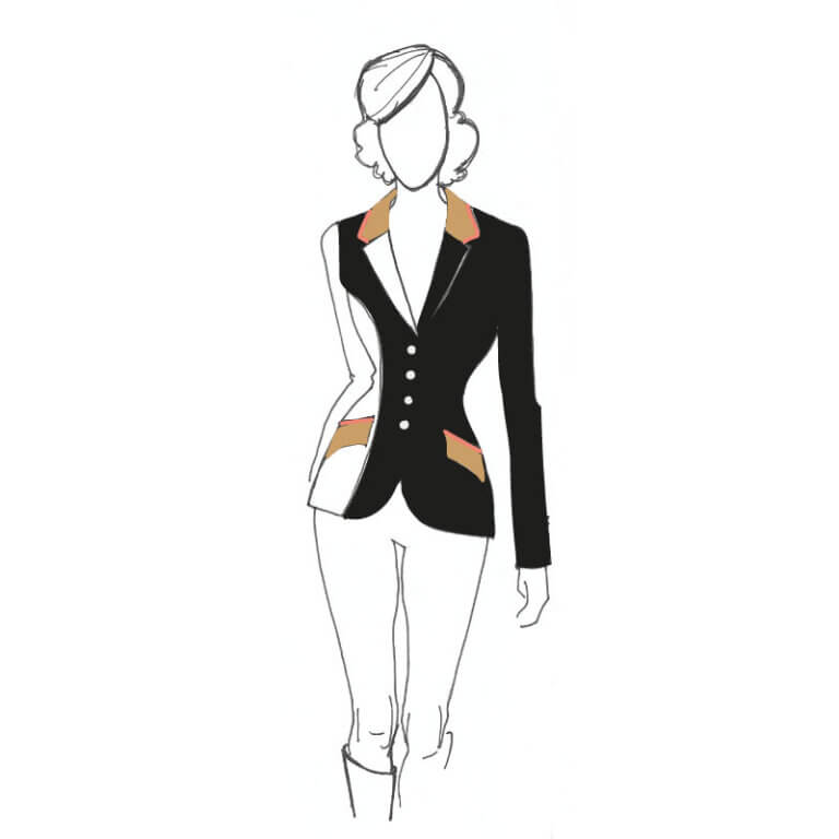 Custom MESH Short Jacket